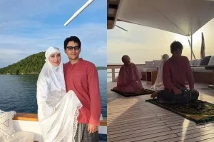 Liburan Lebaran Berkelas: Luna Maya Dan Maxime Di Raja Ampat