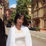 Potret Cantik Fuji Di Nice, Prancis, Curi Perhatian Publik