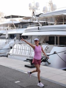 Azizah Salsha Tampil Fresh Saat Jogging Di Monte Carlo Monako