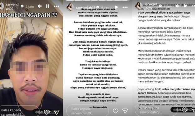 Sarwendah Beri Peringatan! “Jangan Fitnah, Hadapin Langsung”